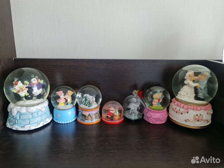 Подарочные шары с водой (за все)