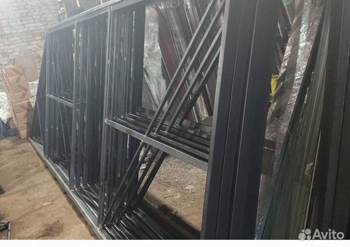 Откатные ворота - каркас