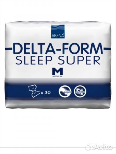 Senso L,Delta- Form Sleep Super M,памперсы