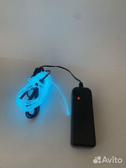 Неоновая нить с коннектором