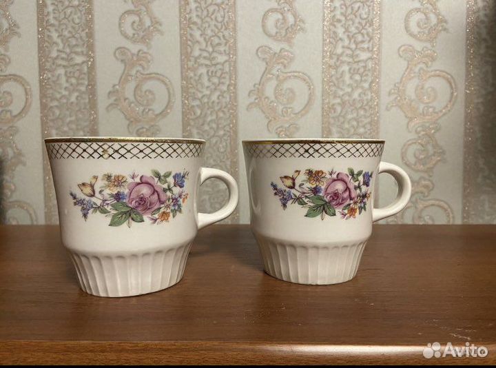 Фарфоровые кружки СССР