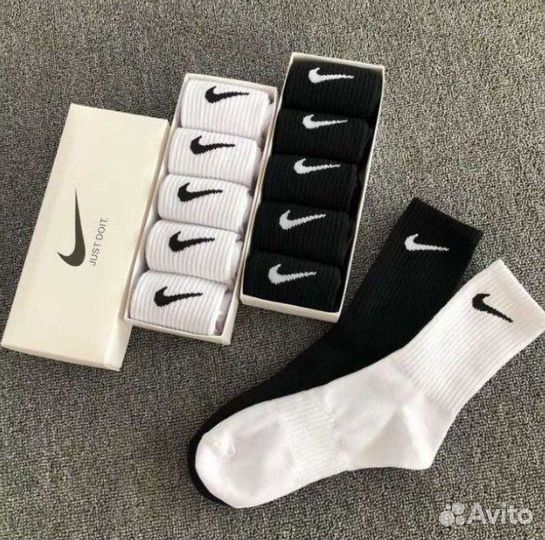Носки nike высокие