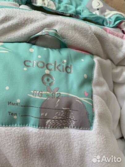 Зимний комбинезон crockid 86 92 для девочки