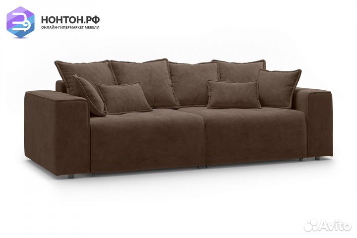 Диван еврокнижка Венте коричневый