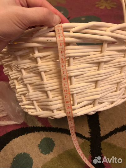 Корзина плетеная