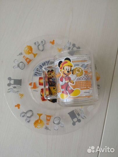 Тарелка и кружка 