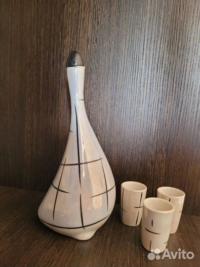 Набор из штофа 