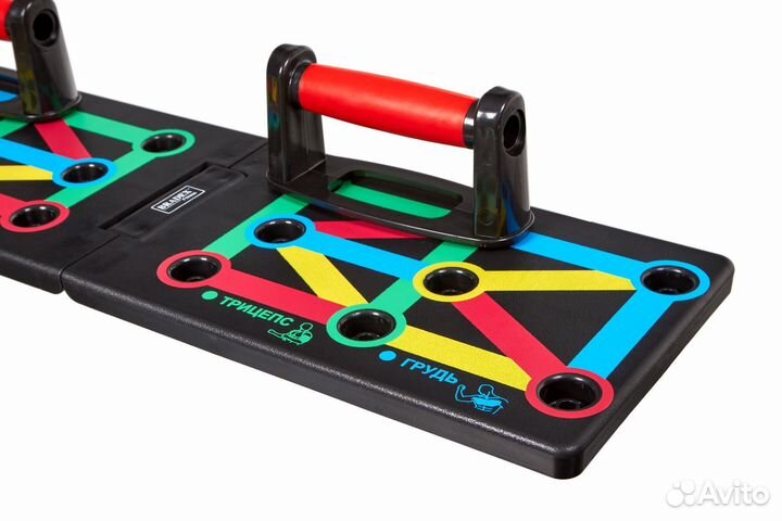 Платформа с упорами для отжиманий Bradex складной