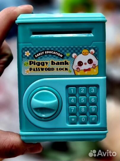 Детский сейф копилка