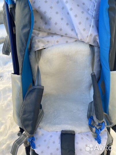 Санки коляска nika