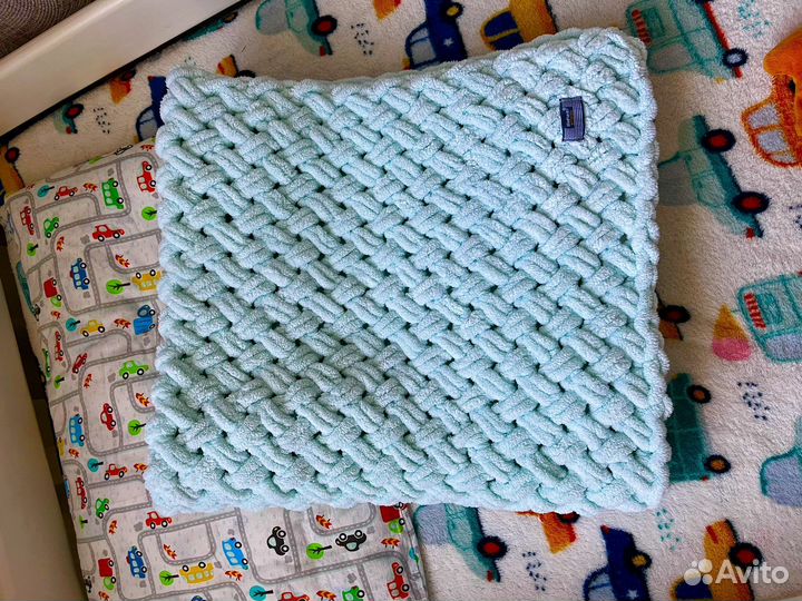 Плед ручной работы