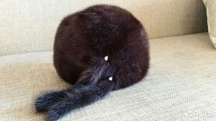 Шапка норковая