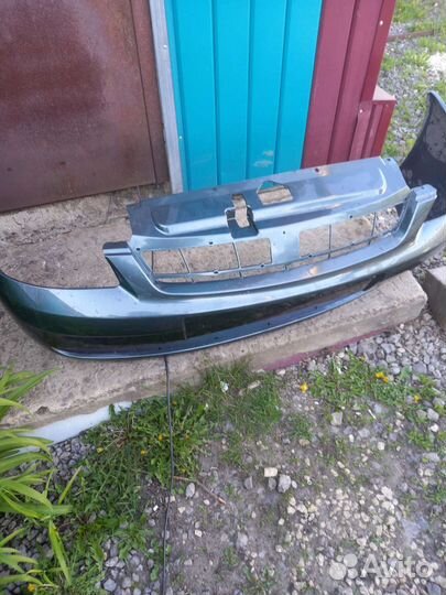 Бампер передний priora 1