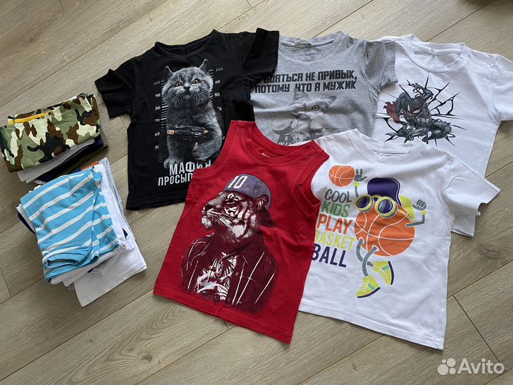 Вещи пакетом на мальчика 4-6 лет