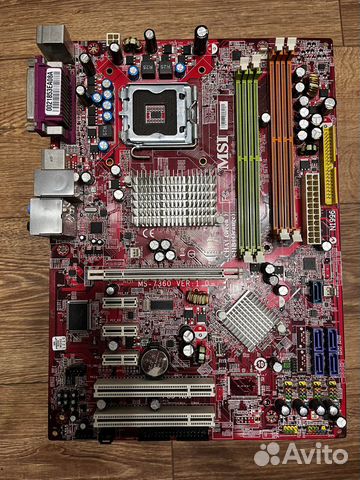 Материнская плата MSI MS-7360 ver : 1.0 LGA775 купить в Москве ...