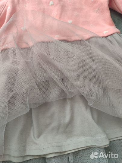 Платье для девочки 86