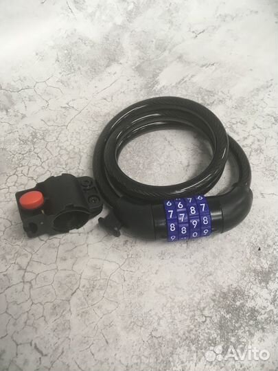 Противоугонный кодовый трос ciyung 12х1000мм