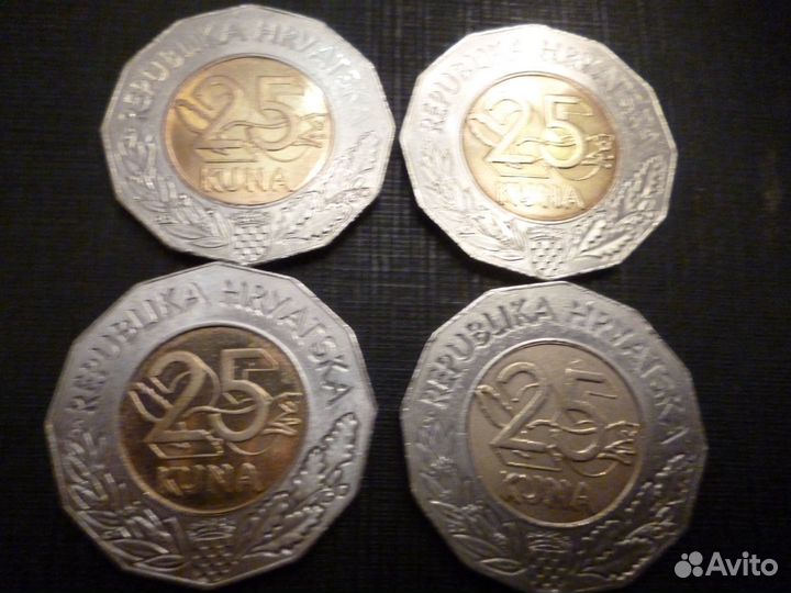 Хорватия юбилейка ходячка-обмен