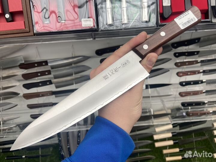 Нож кухонный шеф kanetsugu (япония)