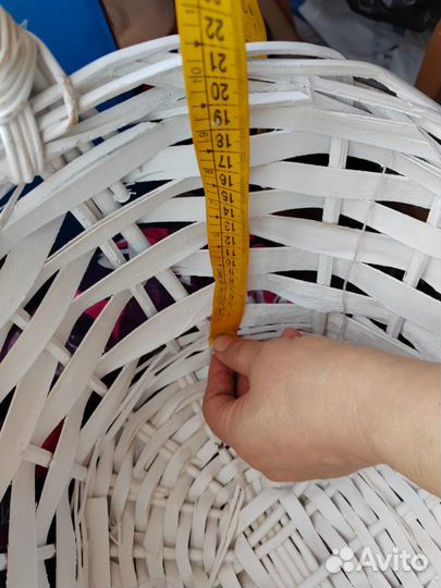 Корзина плетеная