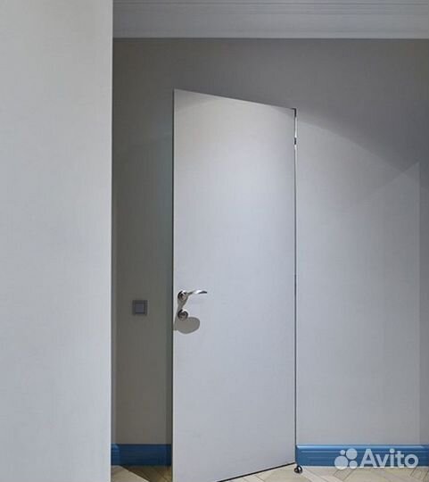 Скрытые двери под отделку