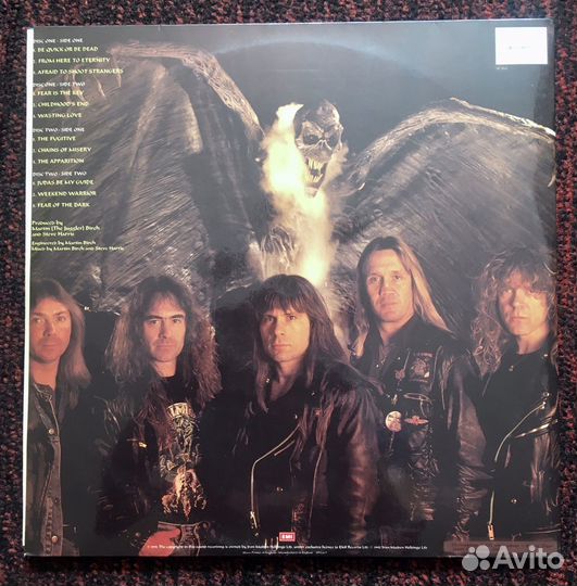 Двойной винил Iron Maiden 