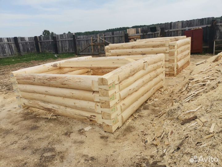 Сруб для бани 3х4м