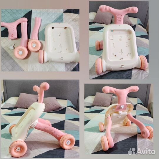 Ходунки каталка 3 в 1