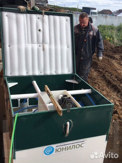 Установка автономных канализаций, септики