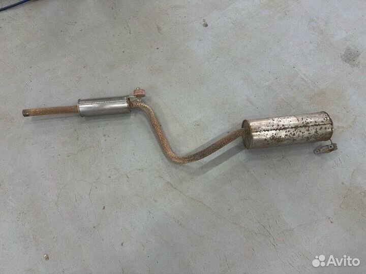 Глушитель основной Skoda Fabia 2 1.4 cggb 2011