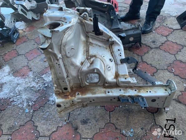 Лонжерон передний левый Киа Соренто Прайм юм