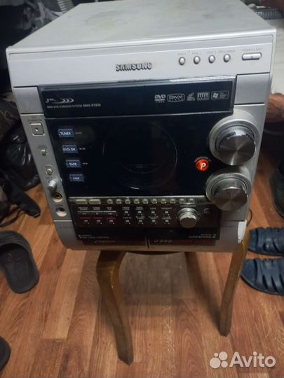 Музыкальный центр колонка бу