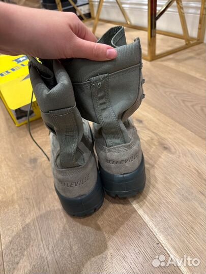 Берцы кожаные