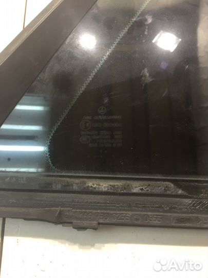 Глухое стекло (заднее, правое)