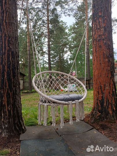 Подвесные качели-гамак, гнездо