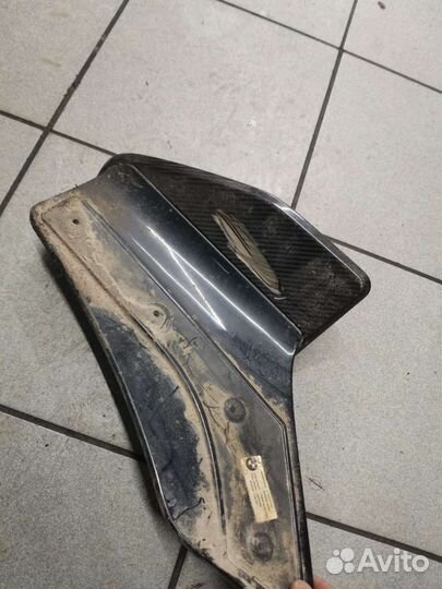 Bmw X5 F15 carbon накладка заднего бампера правая