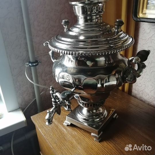 Самовар угольный старинный