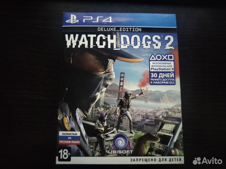 Watch dogs 2 delux edition ps4