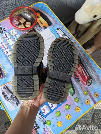 Ботинки детские демисезонные для мальчика 24