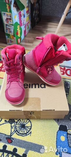 Зимние ботинки для девочки Reima 30