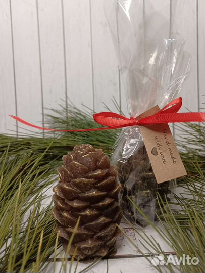 Мыло кедровая шишка