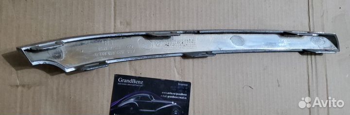 Накладка переднего бампера Volkswagen Polo