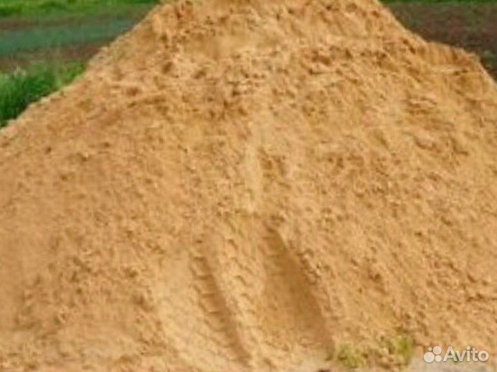Песок карьерный для стройки