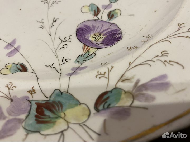 Тарелка. И.Е.Кузнецов экспортная марка