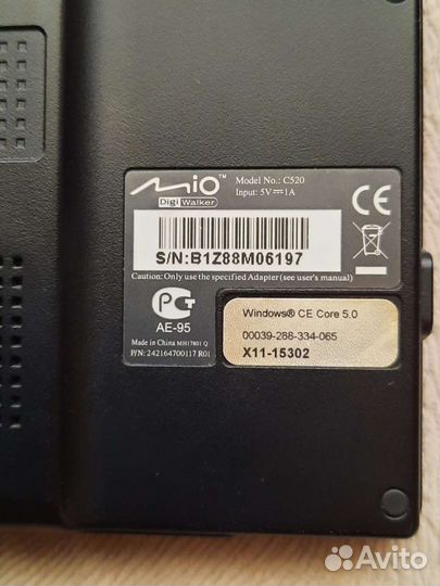 Автомобильный GPS.Навигатор. м.C- 520 MIO