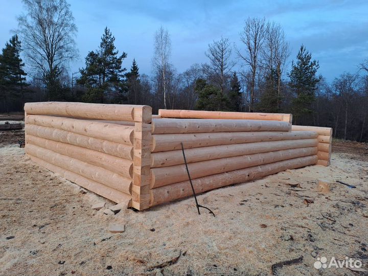 Сруб бани 5х4 с доставкой и установкой