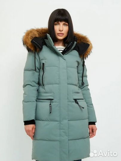 Пуховик зимний женский 52 размер