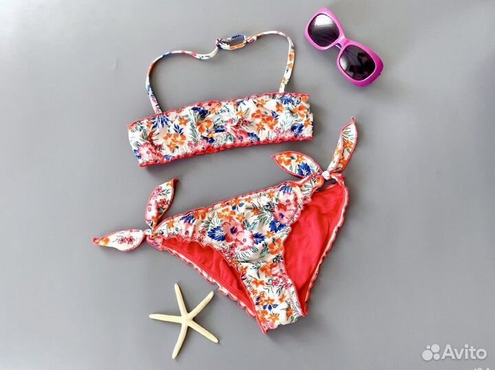 Купальник раздельный для девочки 110-116 Benetton