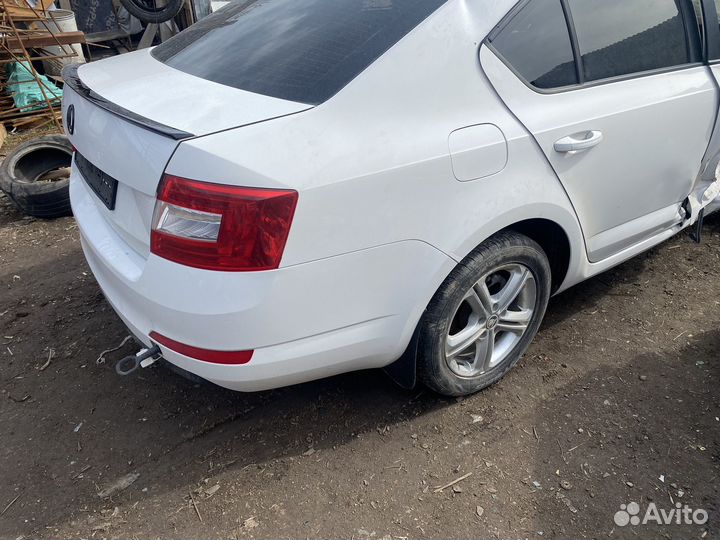 Задняя часть кузова Skoda Octavia A7
