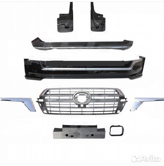 Обвес executive lounge на toyota lc200